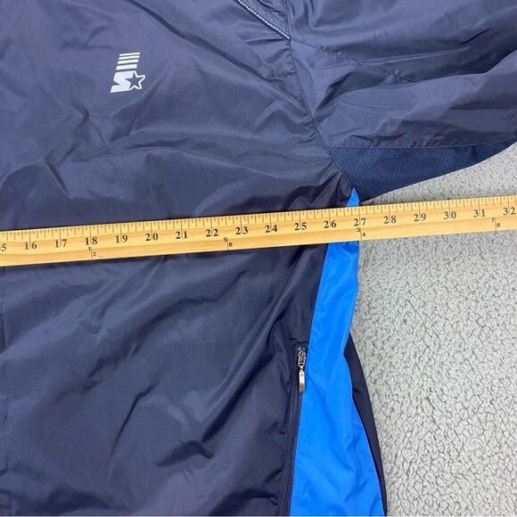 Starter Windbreaker 3M Reflective Stow Away Men's Full Zip Jacket   -  Size: XL - Picture 5 of 15